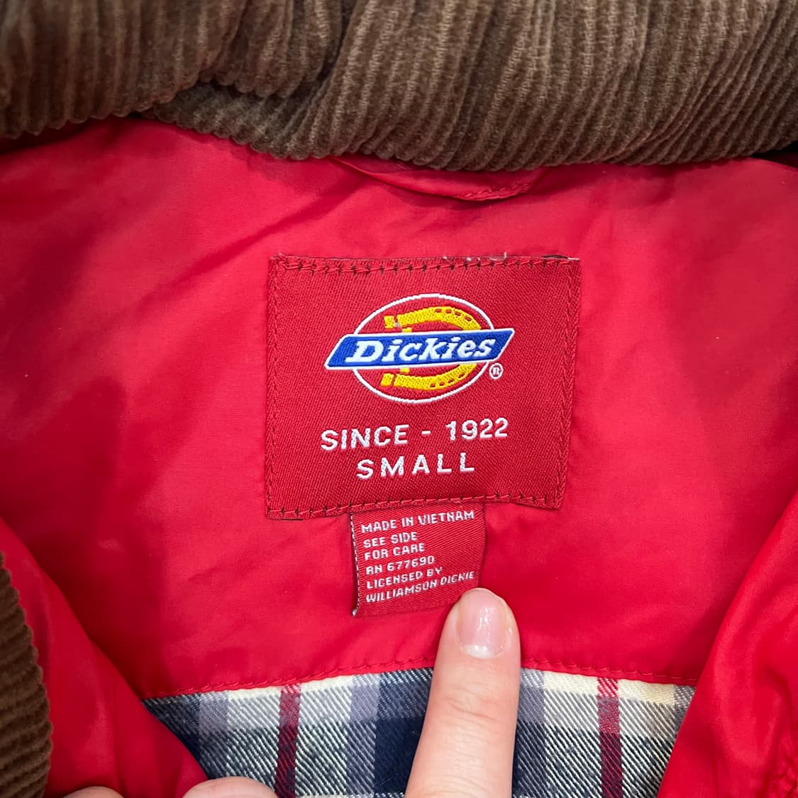 S 디키즈 패딩 조끼 0303M 상품이미지2