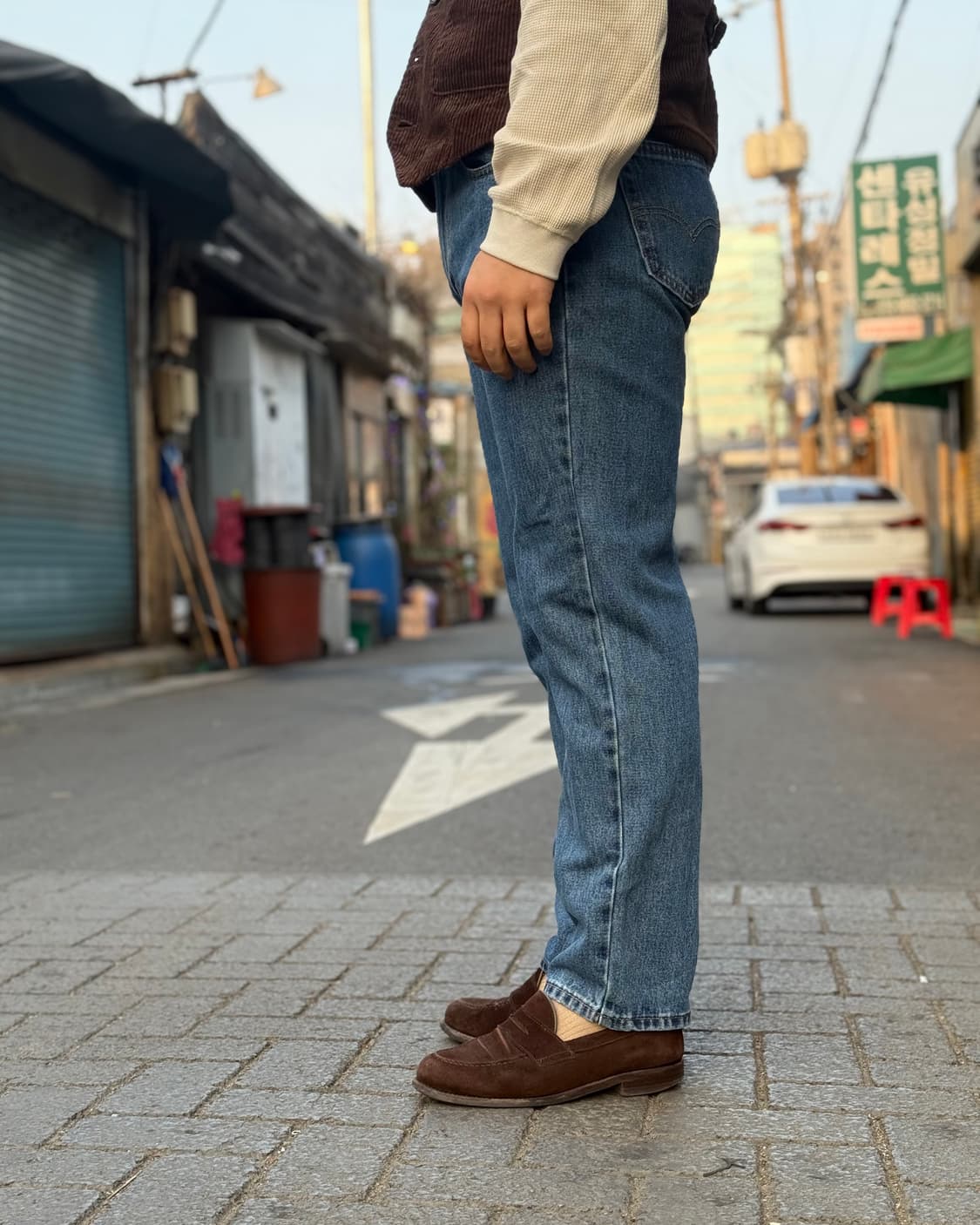 리바이스 550 스트레이트핏 데님 팬츠 32 상품이미지8