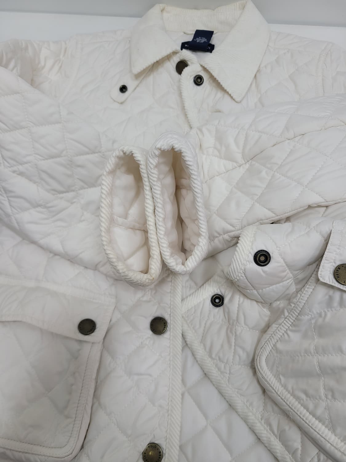 POLO 랄프로렌 주니어 퀼팅 자켓 / 16사이즈 (여성S사이즈가능)
 상품이미지5