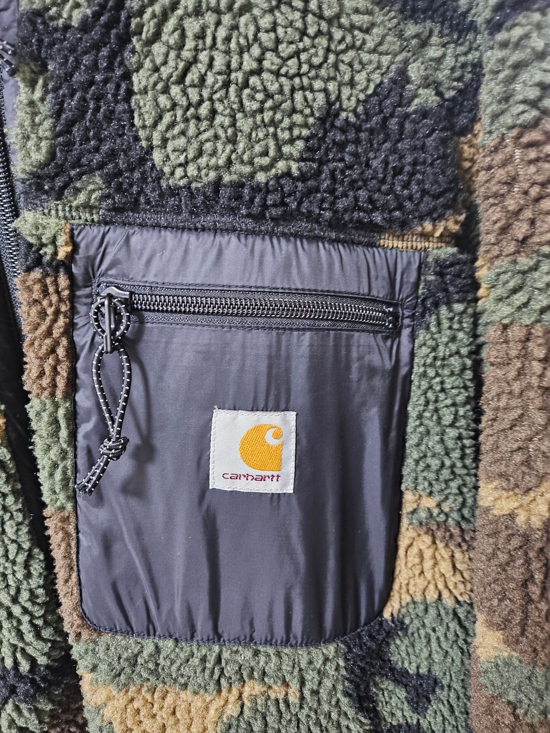 칼하트 카모 쉐르파 집업L(105) 상품이미지2