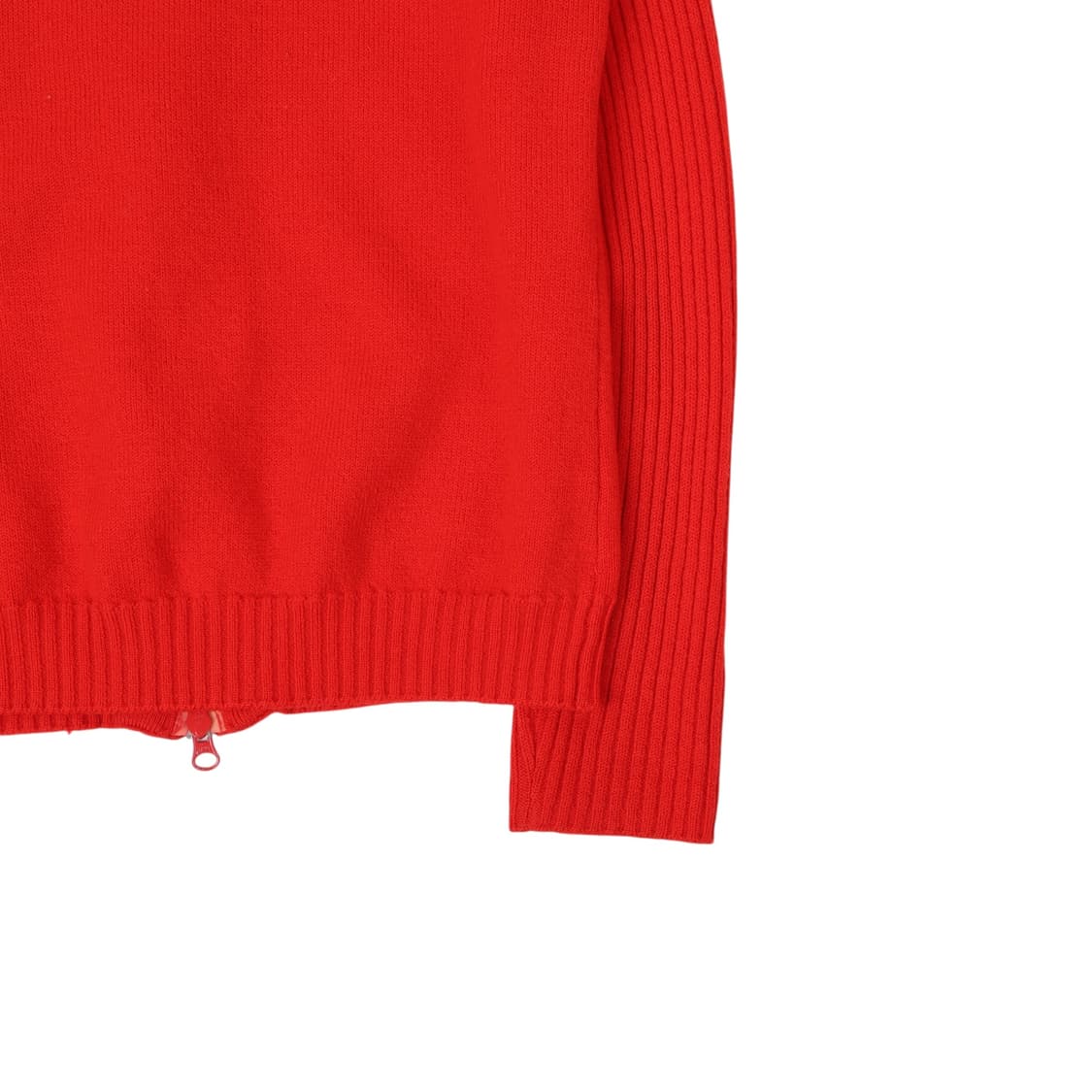 라코스테 오렌지레드 울 집업 니트 가디건 상품이미지7