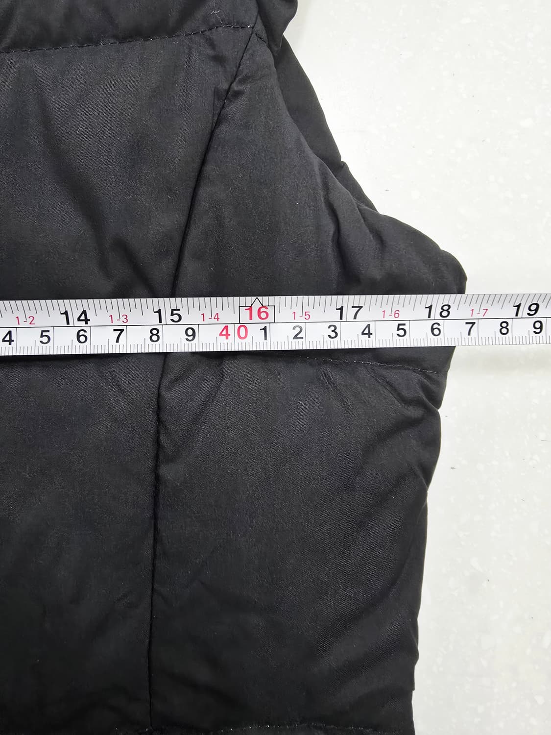 아이더 블랙 다운패딩 조끼 여성용90 상품이미지7