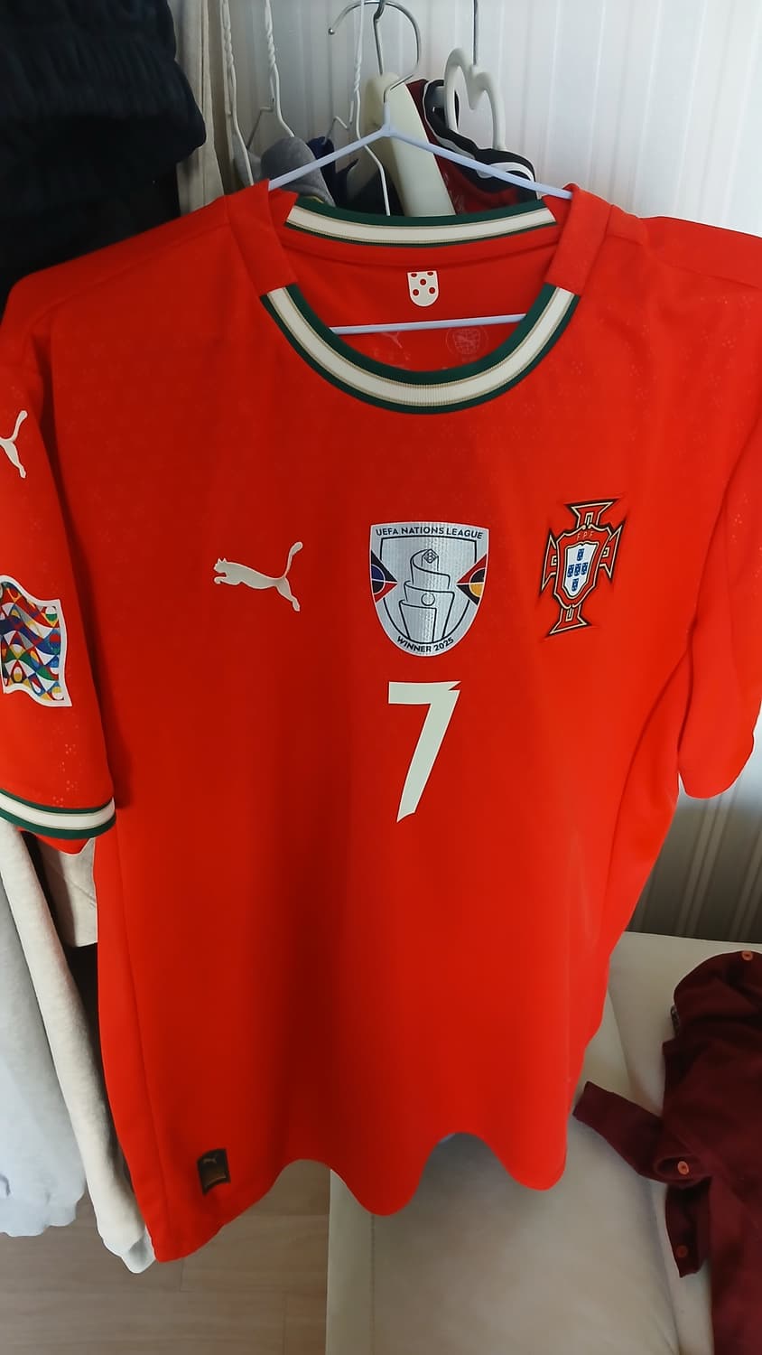 24-25 포르투갈 네이션스리그 우승 유니폼 호닐두 마킹 상품이미지1