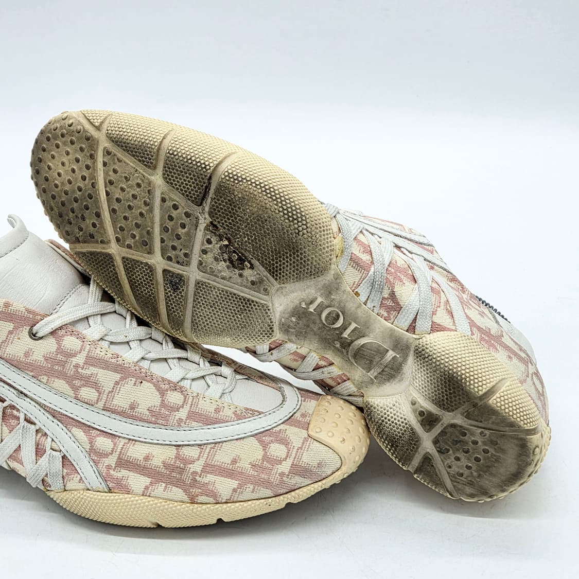 크리스챤 디올 우먼스 트로터 스니커즈 핑크 (37) 상품이미지3