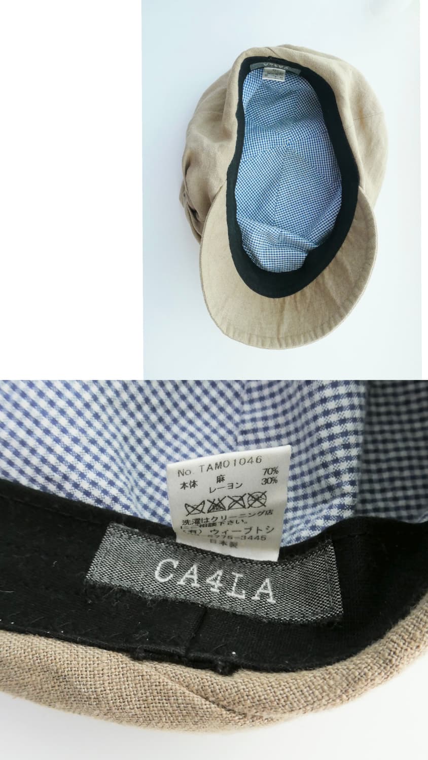 CA4LA 카시라 드레이프 캡 상품이미지6