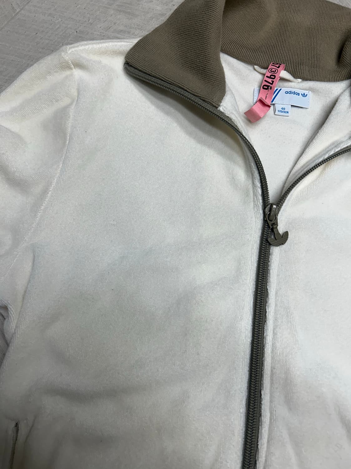 아디다스 크림모카 단가라 테리져지 상품이미지3