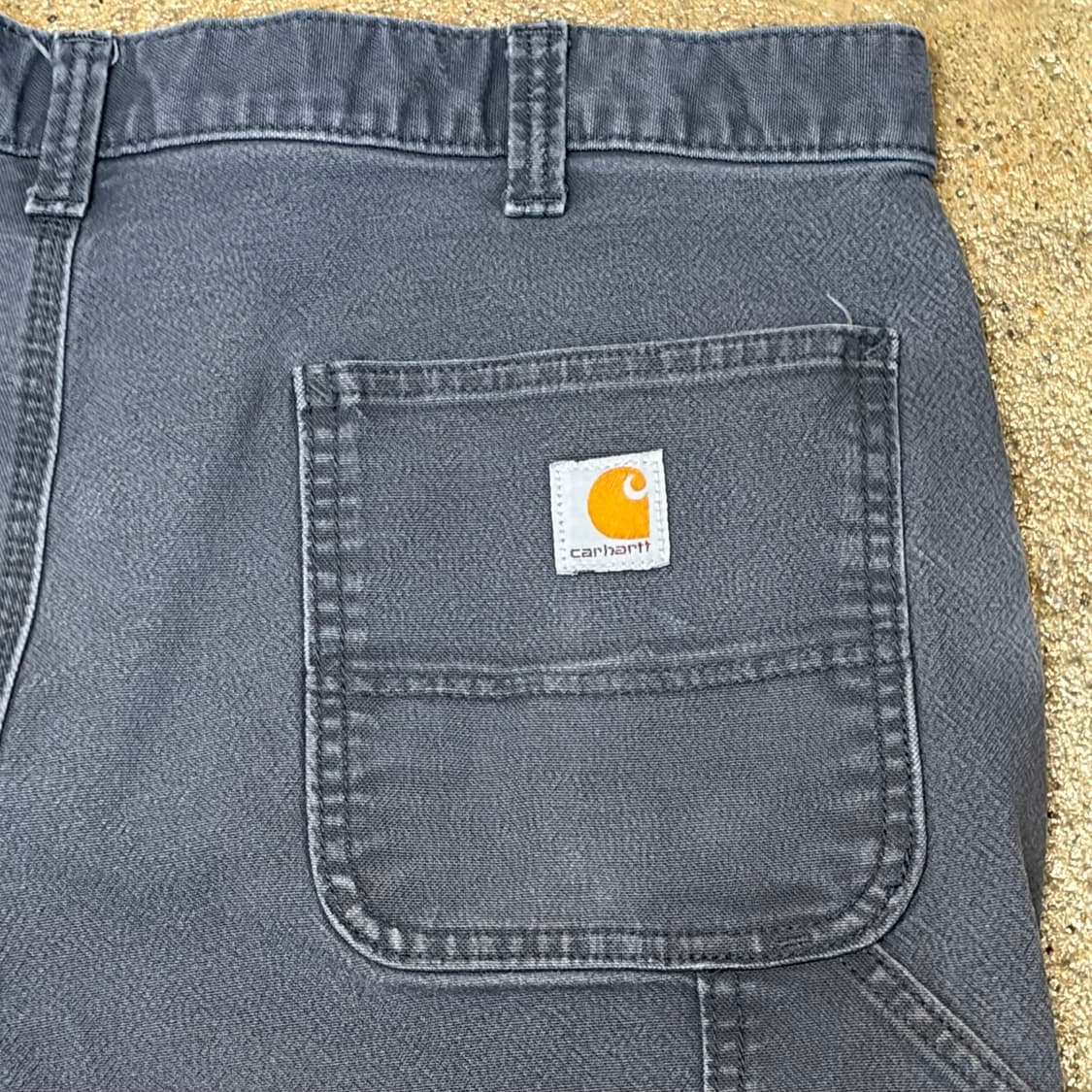 00s USA 빈티지 칼하트 더블니 워크팬츠 상품이미지8
