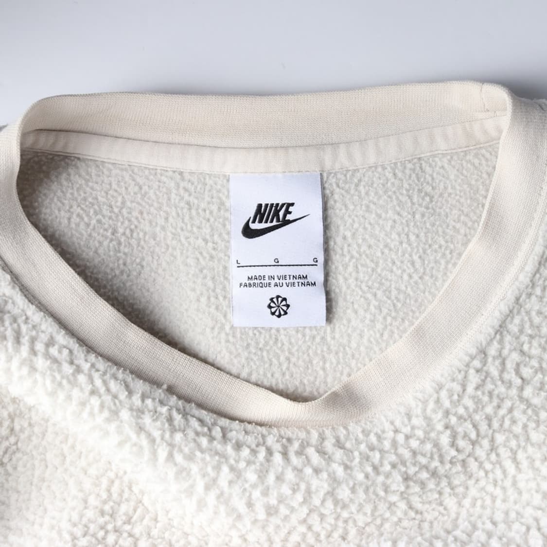 나이키 NSW 헤리티지 쉐르파 뽀글이 플리스 크루넥 L 상품이미지5