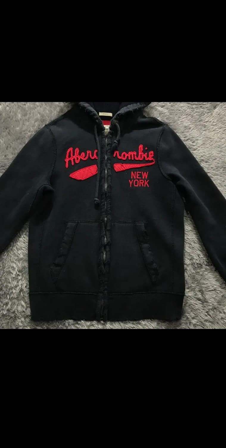 [[XL]@ 아베크롬비(AF) 뉴욕 빈티지 후드 집업 상품이미지1