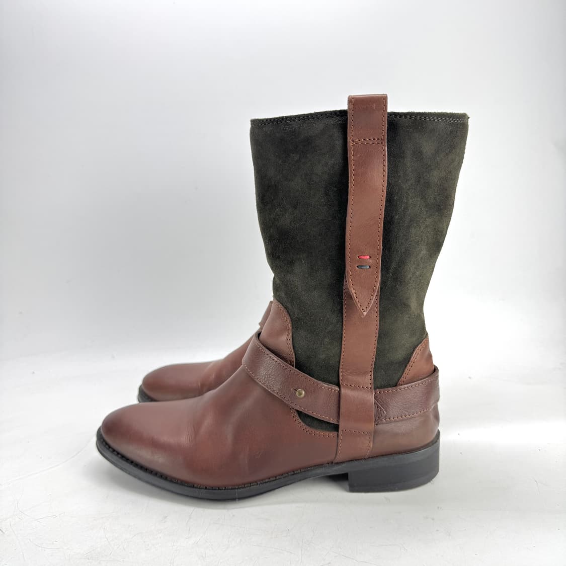 230) 타미힐피거 해밀턴 8C 레더부츠 상품이미지1