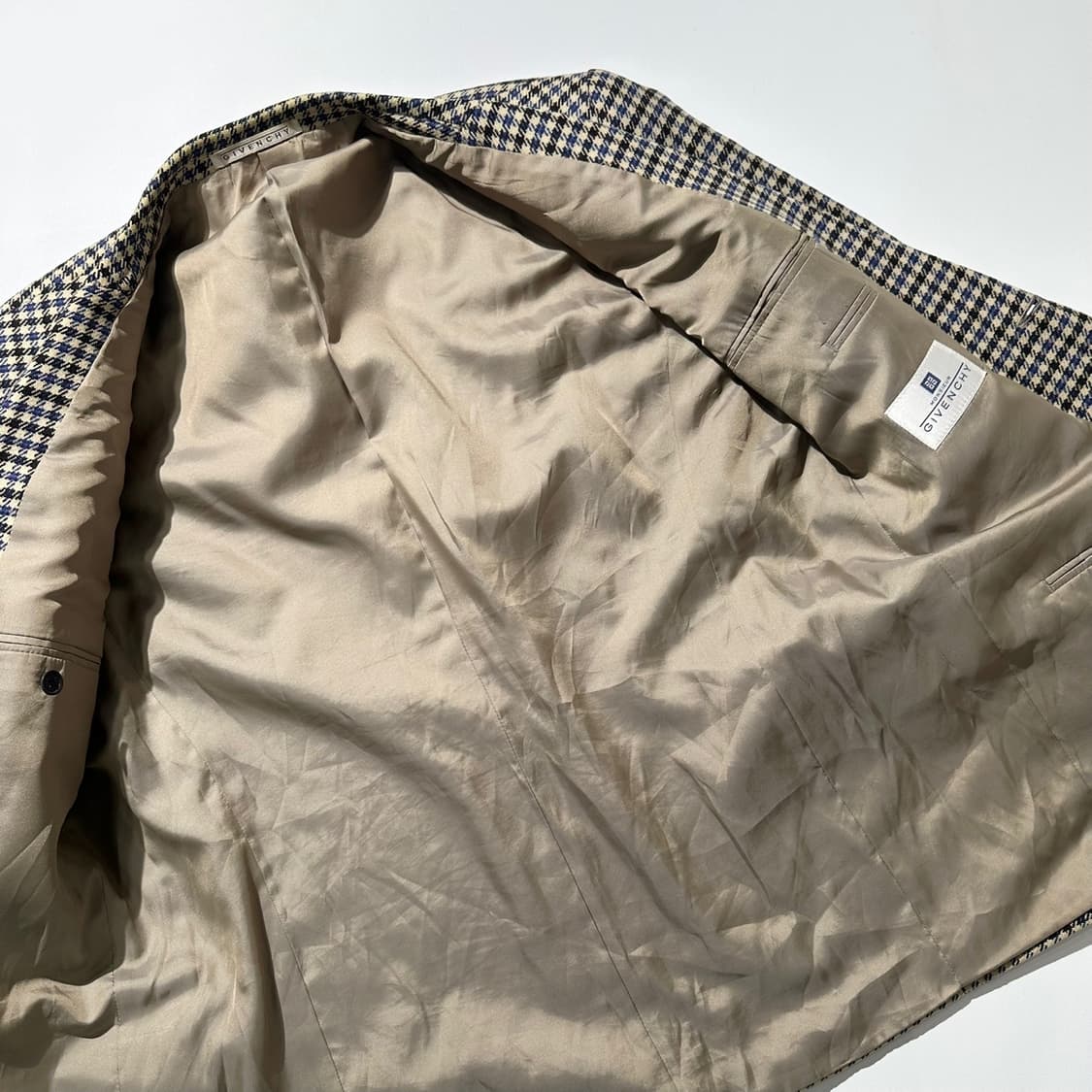 지방시 체크 싱글 2B 블레이저 자켓 상품이미지7