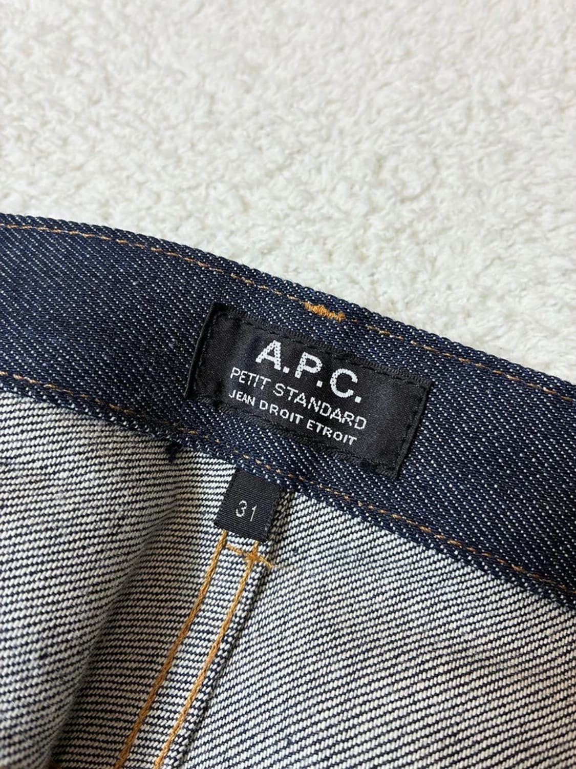 아페쎄 APC 쁘띠 뉴 스탠다드 데님 팬츠 PN6972 상품이미지6