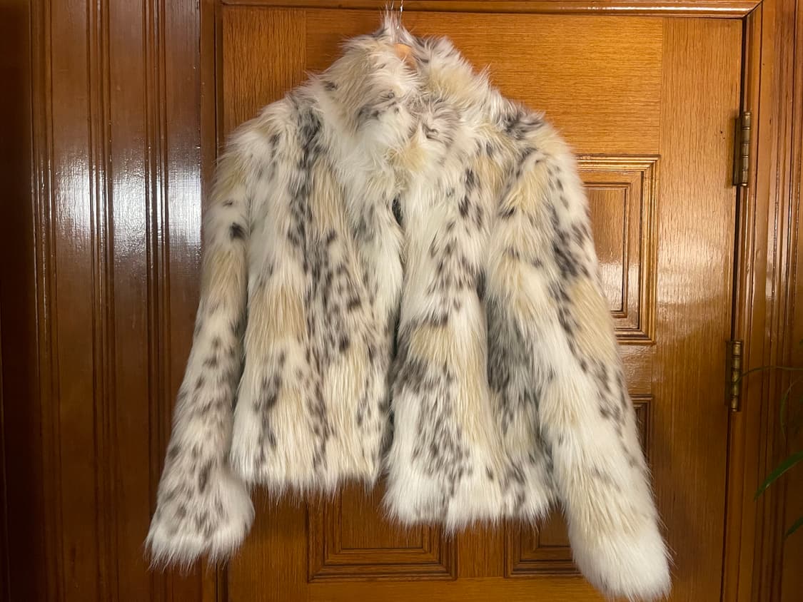 ZW 컬렉션 페이크 퍼 숏 코트 상품이미지5