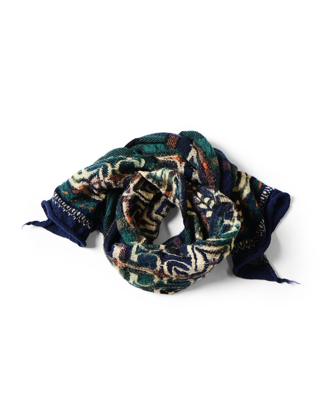 캐피탈 축융 울 타탄체크 머플러 상품이미지1