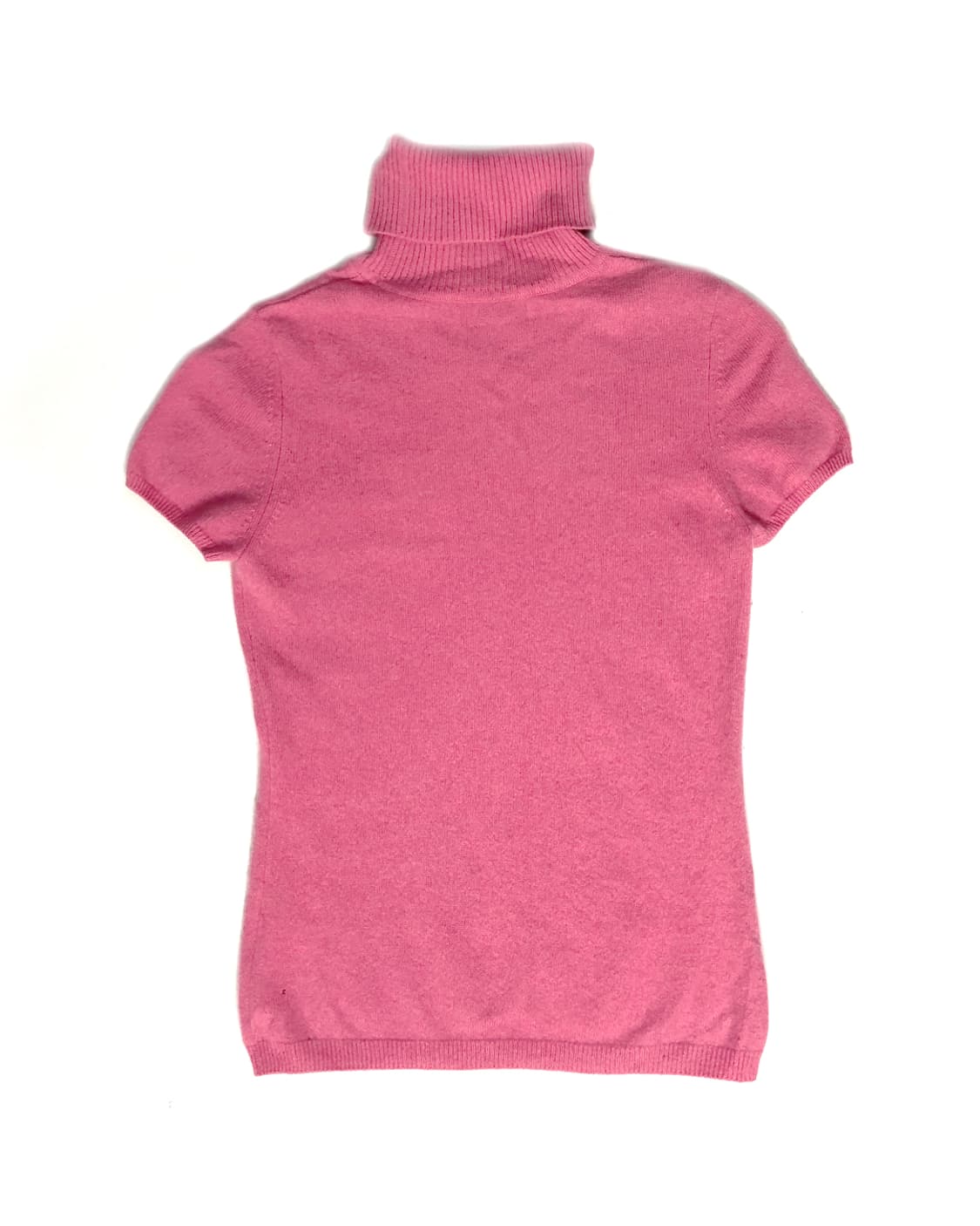 Cashmere 반팔 목폴라 니트  상품이미지2