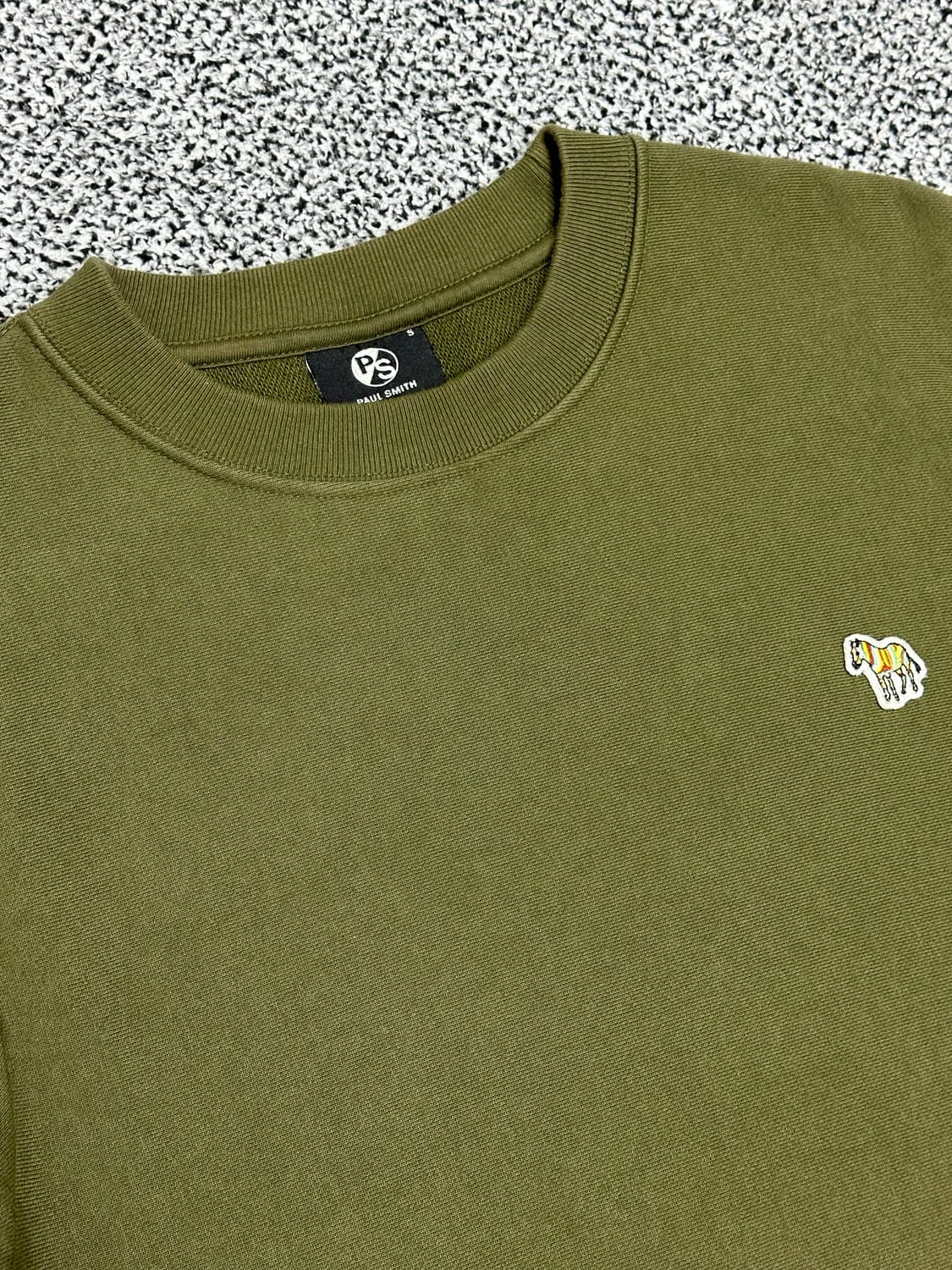 [ 폴스미스 ] 정품 / 남성95 / 카키 맨투맨 상품이미지2