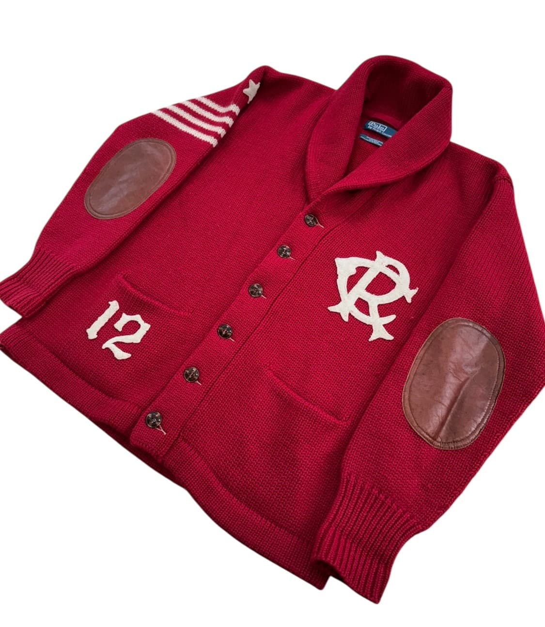 폴로 랄프 로렌 헤비 울 숄카라 가디건 상품이미지4