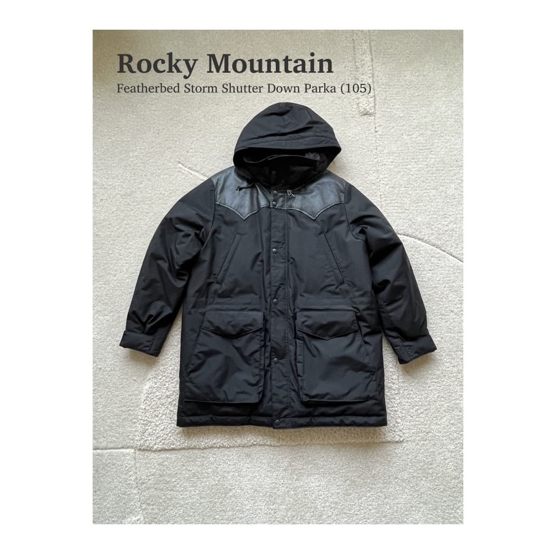 록키마운틴 페더베드 스톰셔터 다운 파카 (105) 상품이미지1