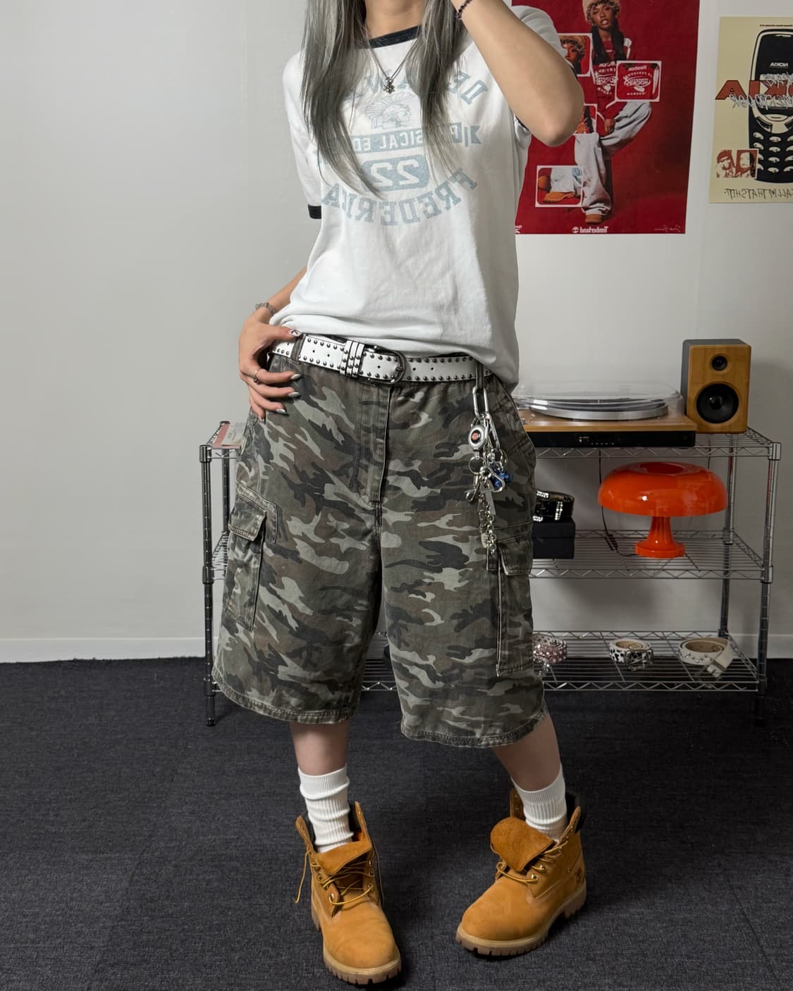 챔피온 00s 델라웨어 링거 반팔 티셔츠 상품이미지3