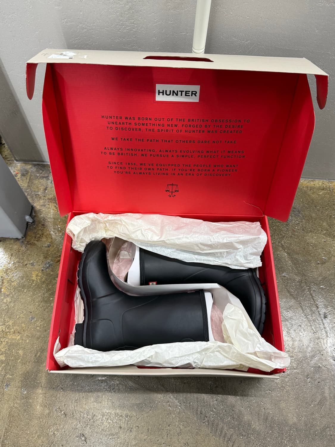 HUNTER 헌터 롱 레인부츠 장화 240 상품이미지5