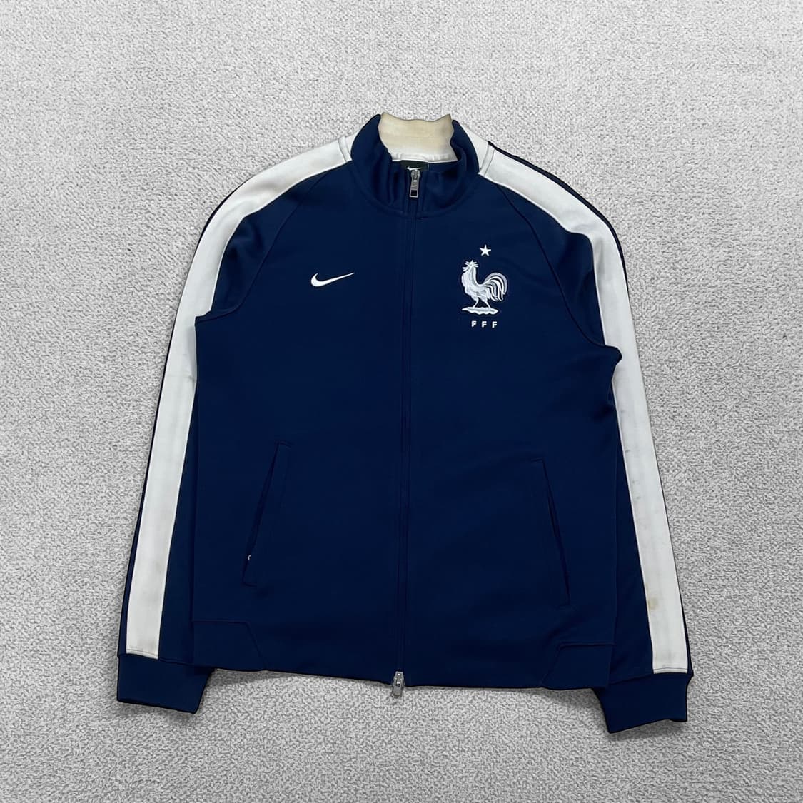나이키 14/16 프랑스 트랙탑 져지 네이비 상품이미지1