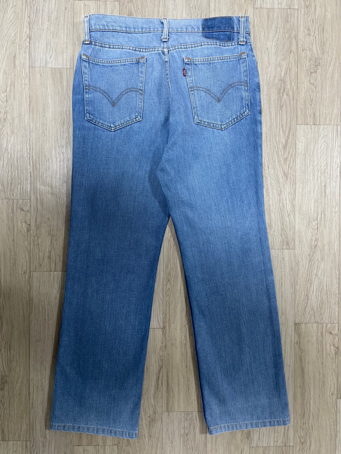 32) 80's 리바이스 재팬 505 연청워싱 데님팬츠 상품이미지3