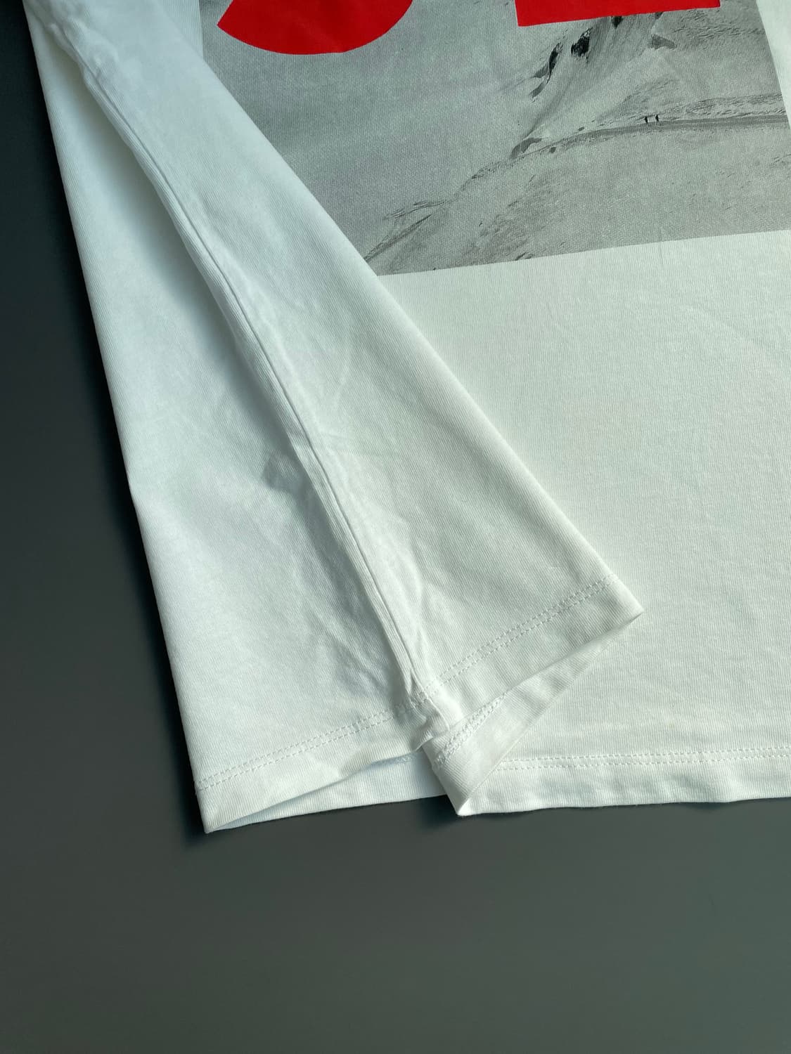 [L] 몽클레어 마운틴 프린팅 와펜 패치 반팔 티셔츠 상품이미지7