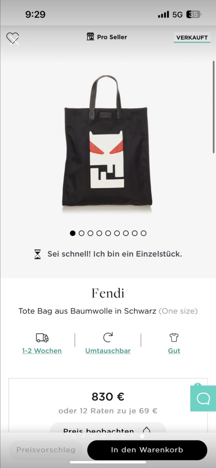 FENDI Archive Monster (rare 상품이미지8
