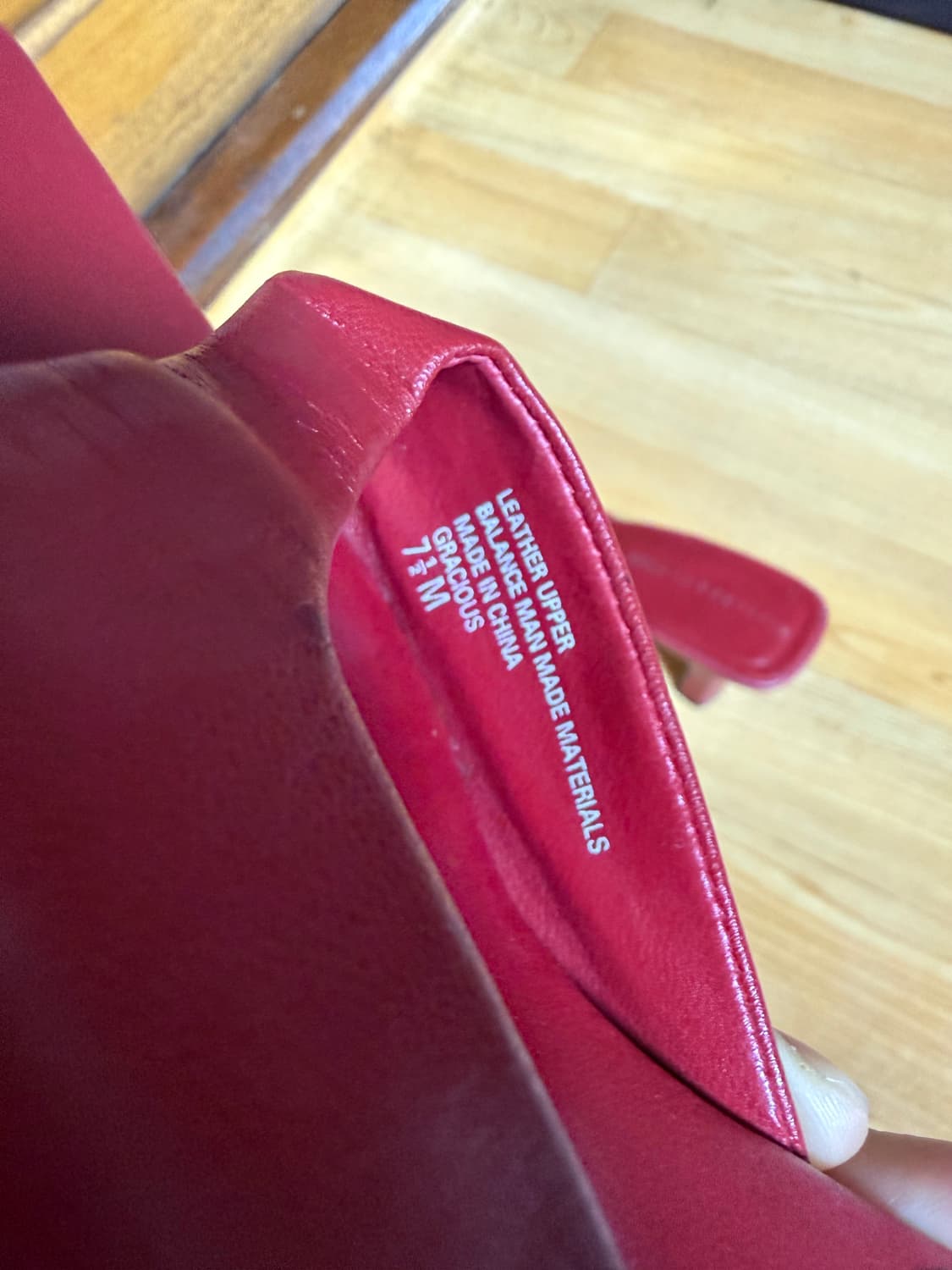 레드 뮬 샌들 상품이미지3