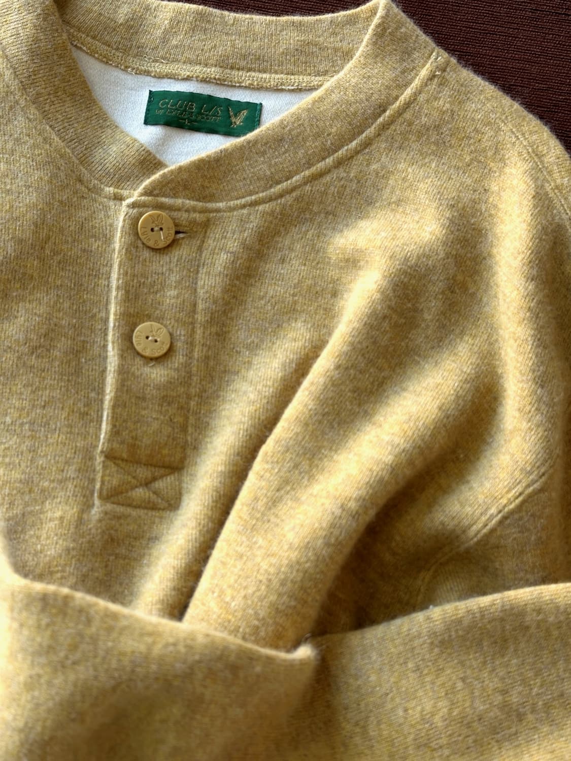 Design neck high gauge knit P/O 상품이미지2