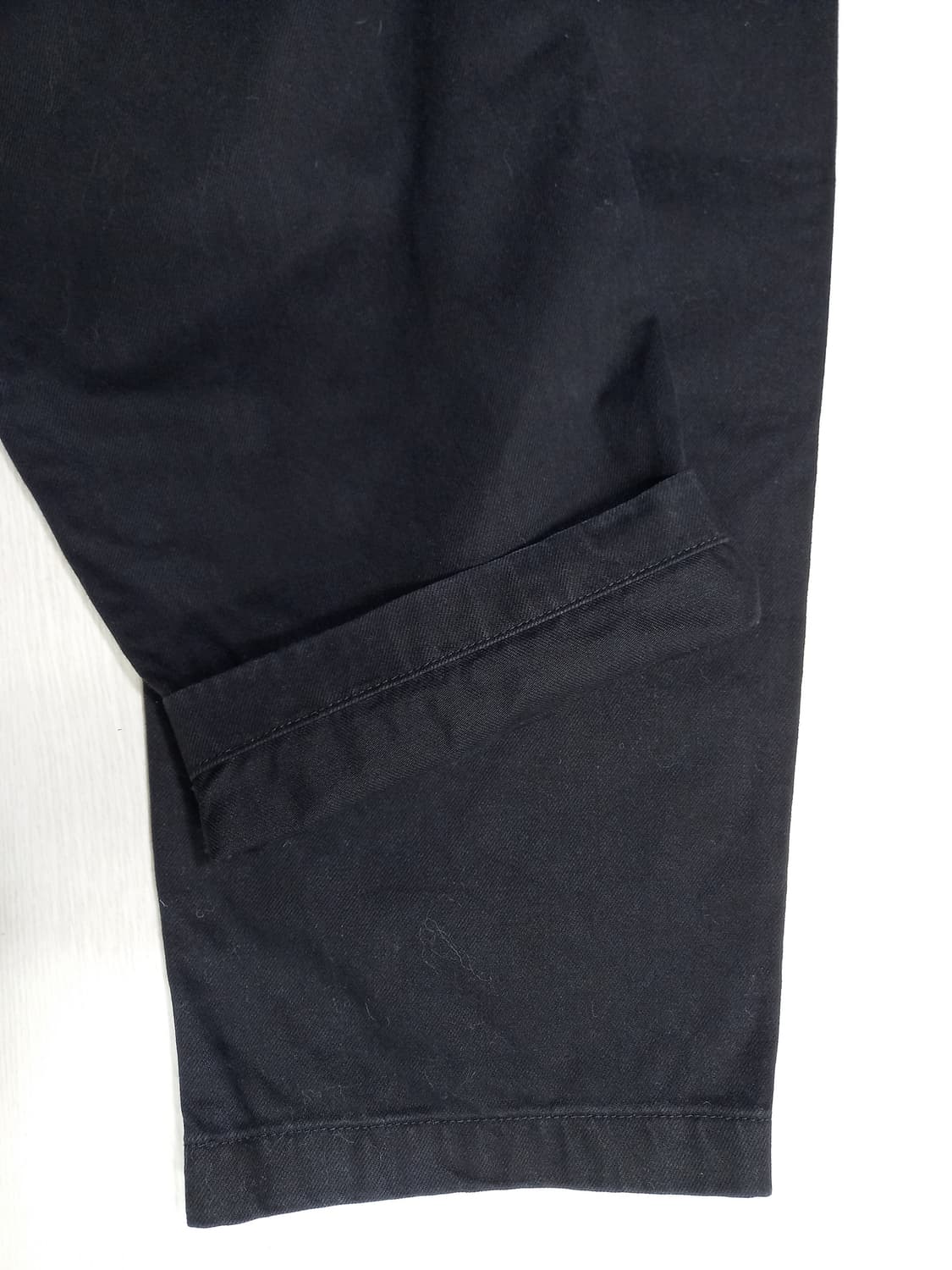 29 유니끌로U 와이드 치노팬츠 블랙 29-559 상품이미지5