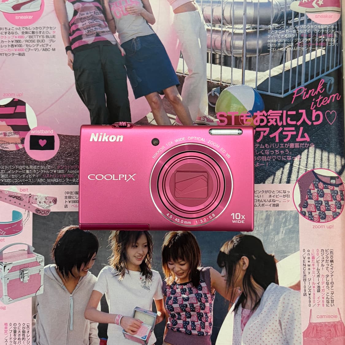 작례⭕️니콘 쿨픽스 Nikon CoolPix S6200 핫핑크 빈티지디카 상품이미지1