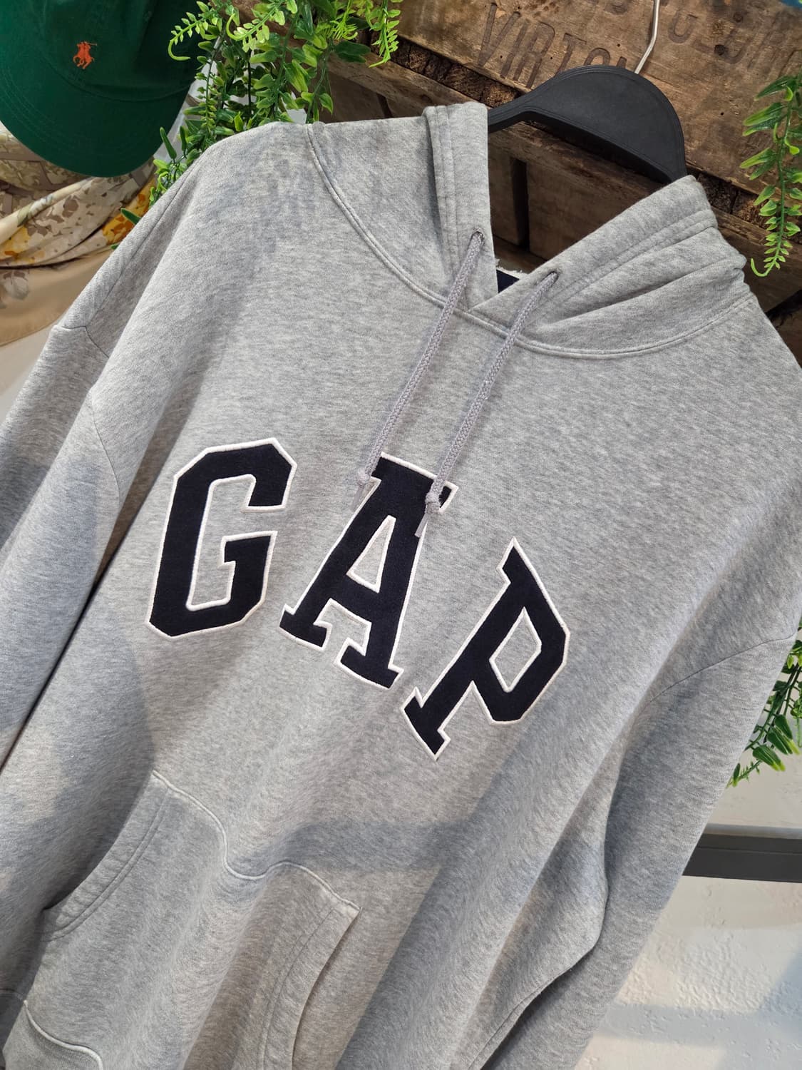 Gap 그레이 갭 오버핏 후드티 상품이미지2