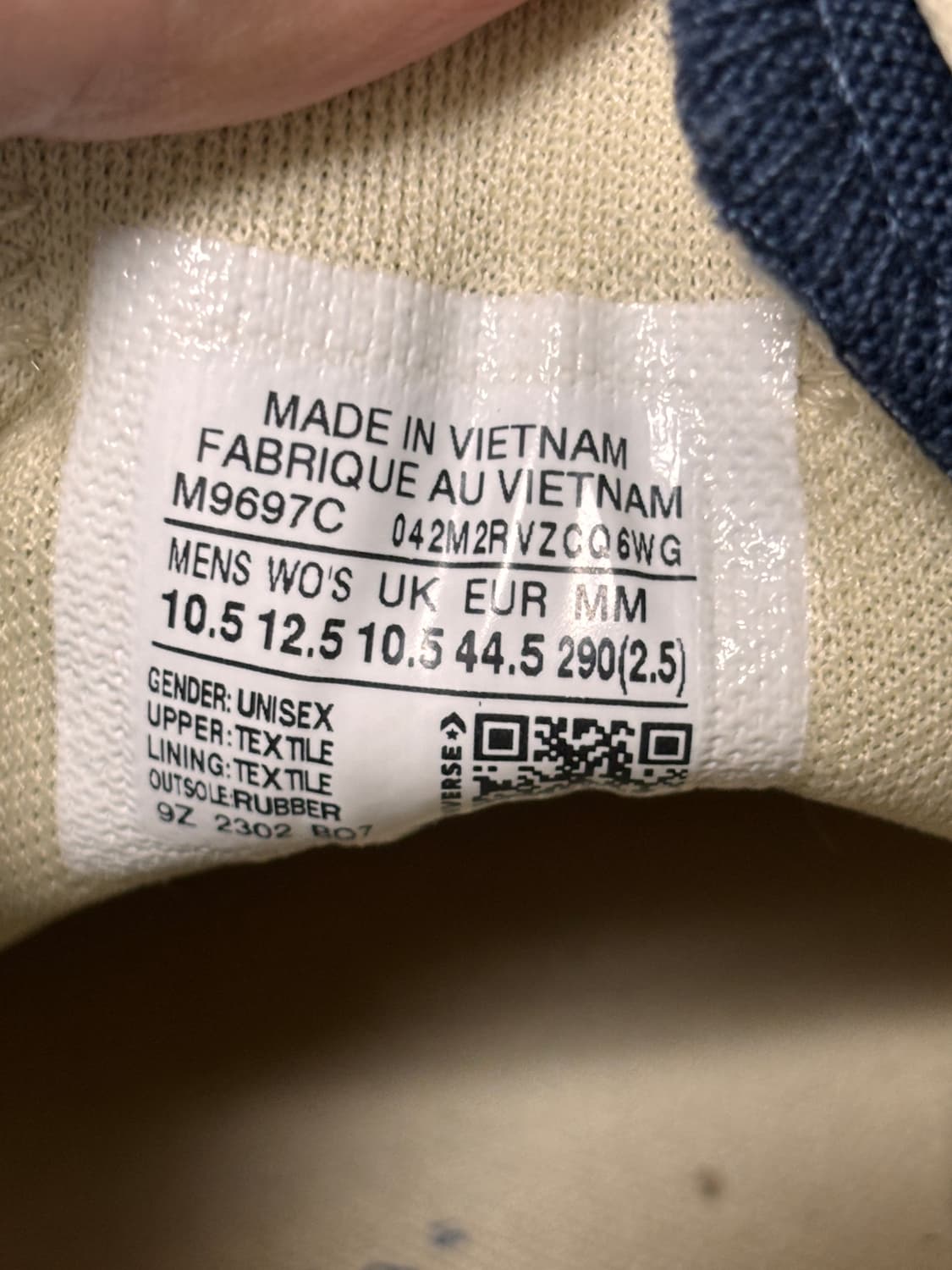 크롬하츠 아들내미도 다시 신는 올스타 로우 - 네이비 290 상품이미지9