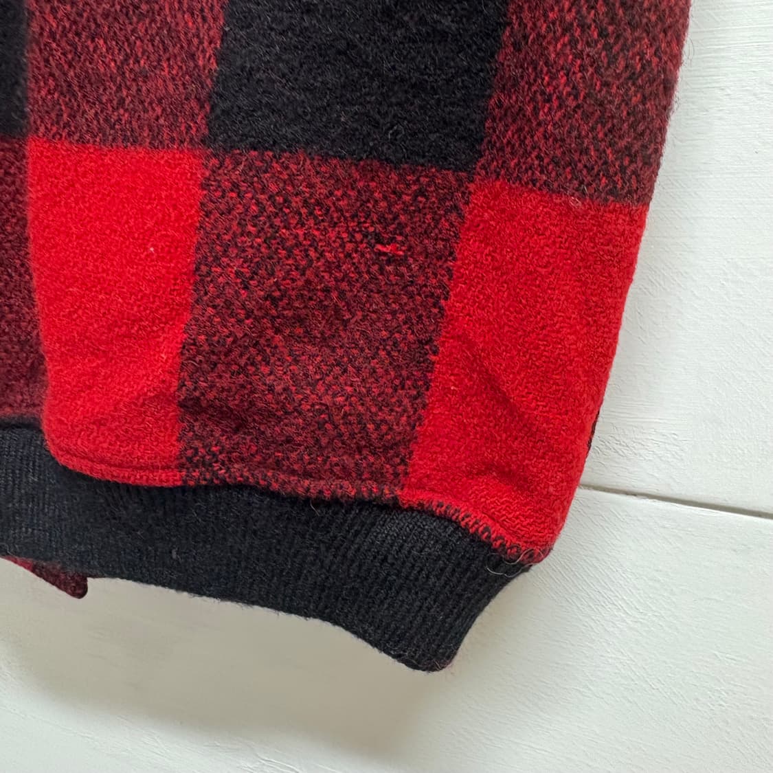 Woolrich 울리치 체크 울 베스트 상품이미지4