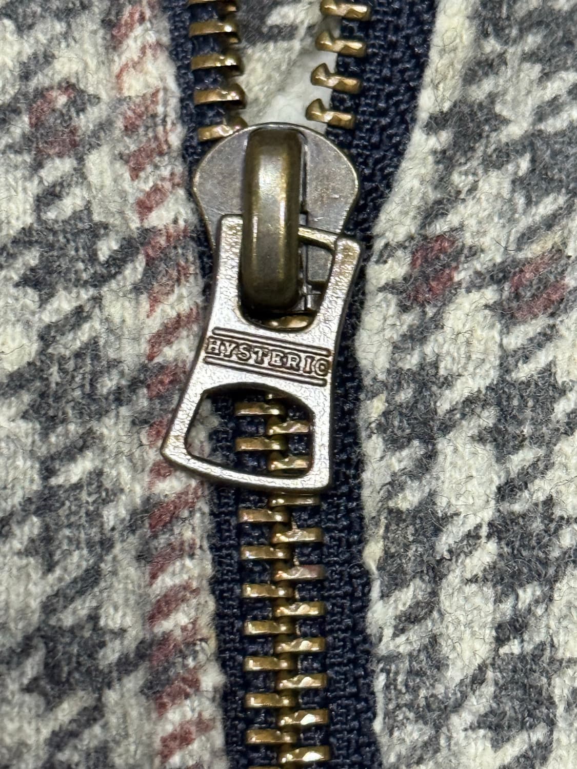 히스테릭 글래머 아카이브 울 캐시미어 혼방 히스걸 면 라이더 자켓  상품이미지7