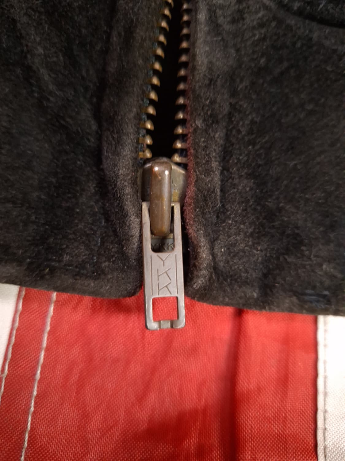 오리지날 80's 일본판 유니버스티샵마스터 리얼레더 바시티자켓 상품이미지8