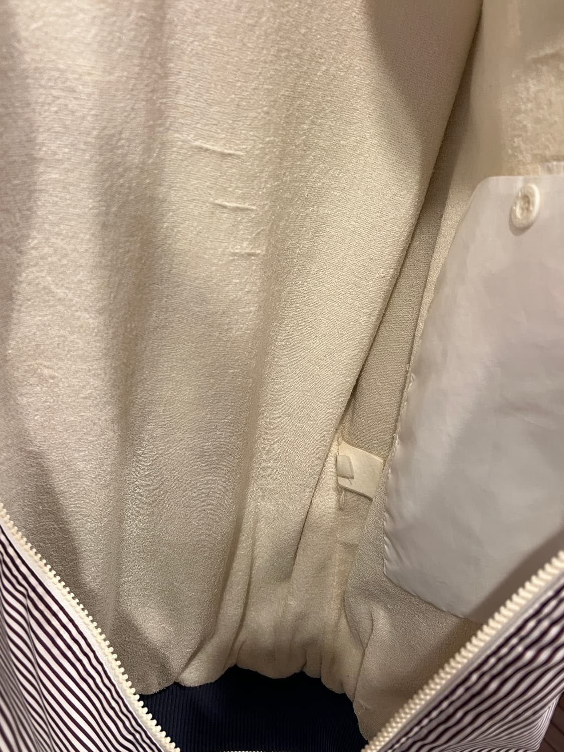 90s Lacoste 라코스테 스트라이프 블루종 자켓 상품이미지5