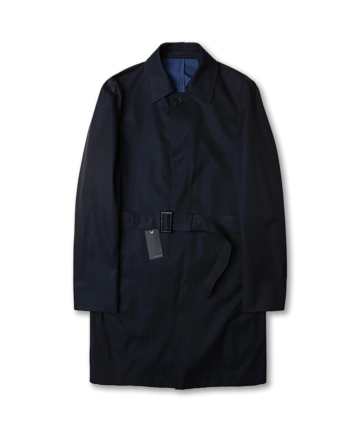라르디니 [Lardini] 네이비 코튼 스탠다드 이탈리아 트렌치코트 상품이미지1
