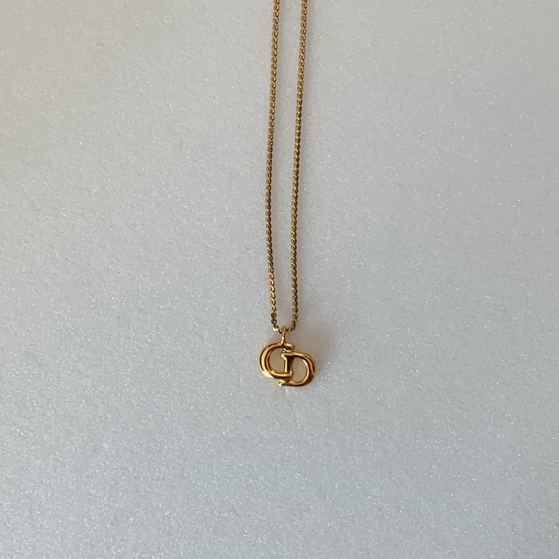 정품 빈티지 디올 로고 목걸이 상품이미지4