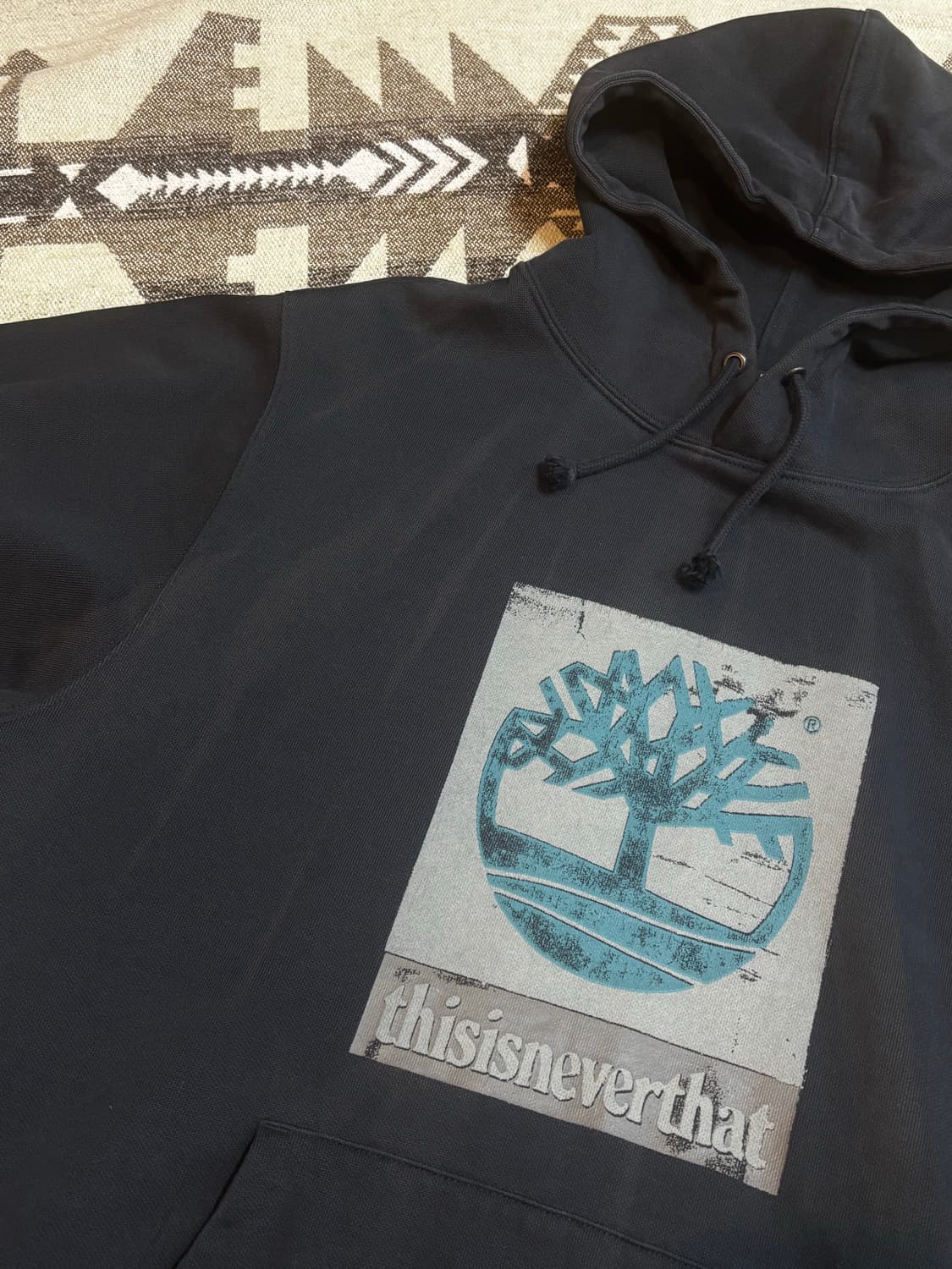 디스이즈네버댓 x 팀버랜드 페이디드 후디 상품이미지5