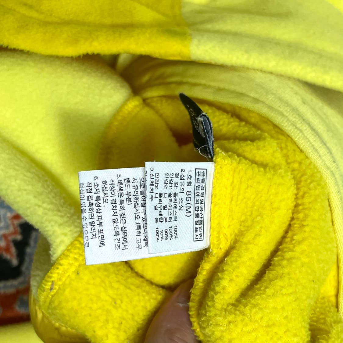 노스페이스 옐로우 플리스 집업 여성85 상품이미지6