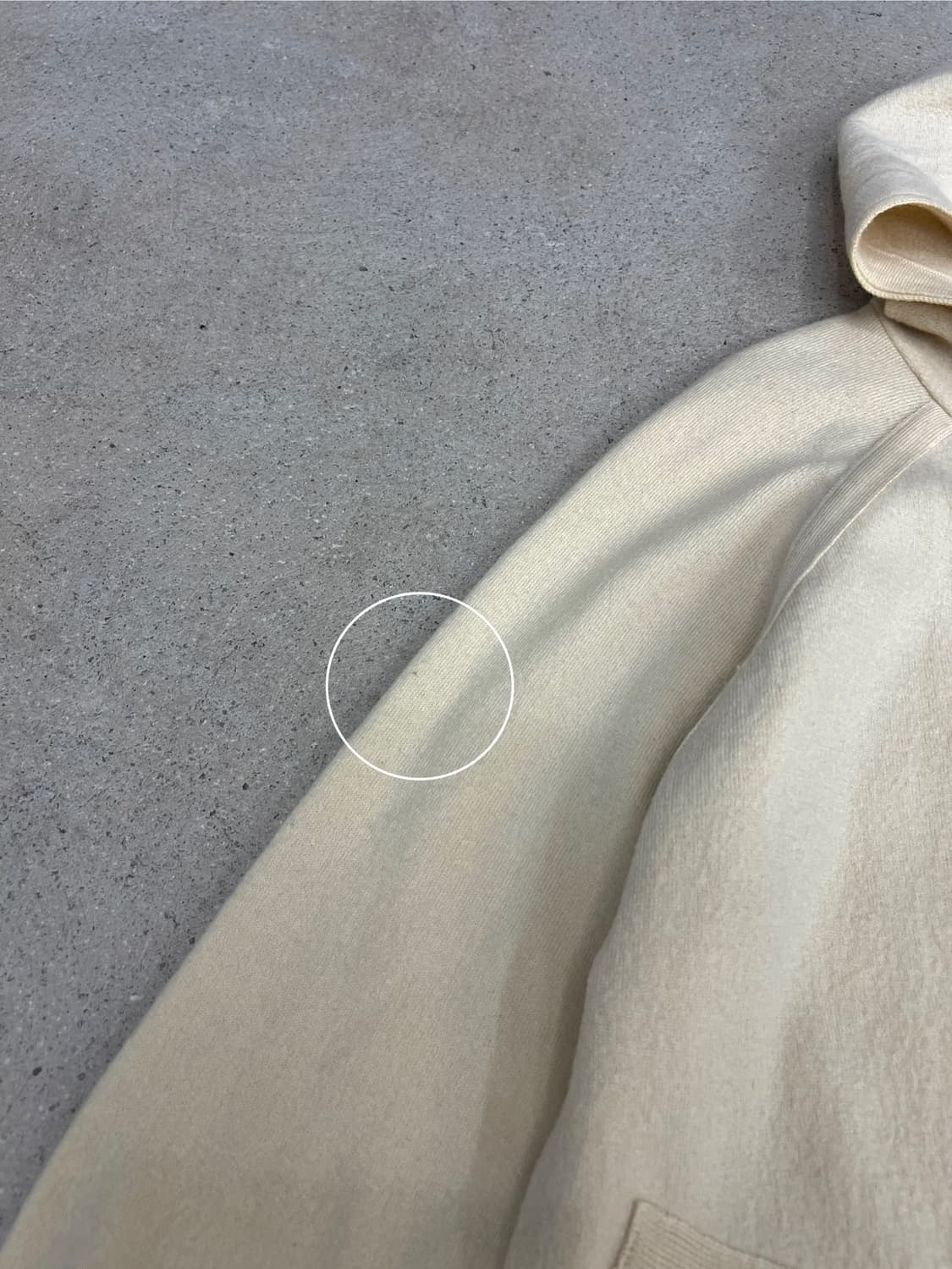 스톤아일랜드 00s 데님라인 니트 후드집업 상품이미지8