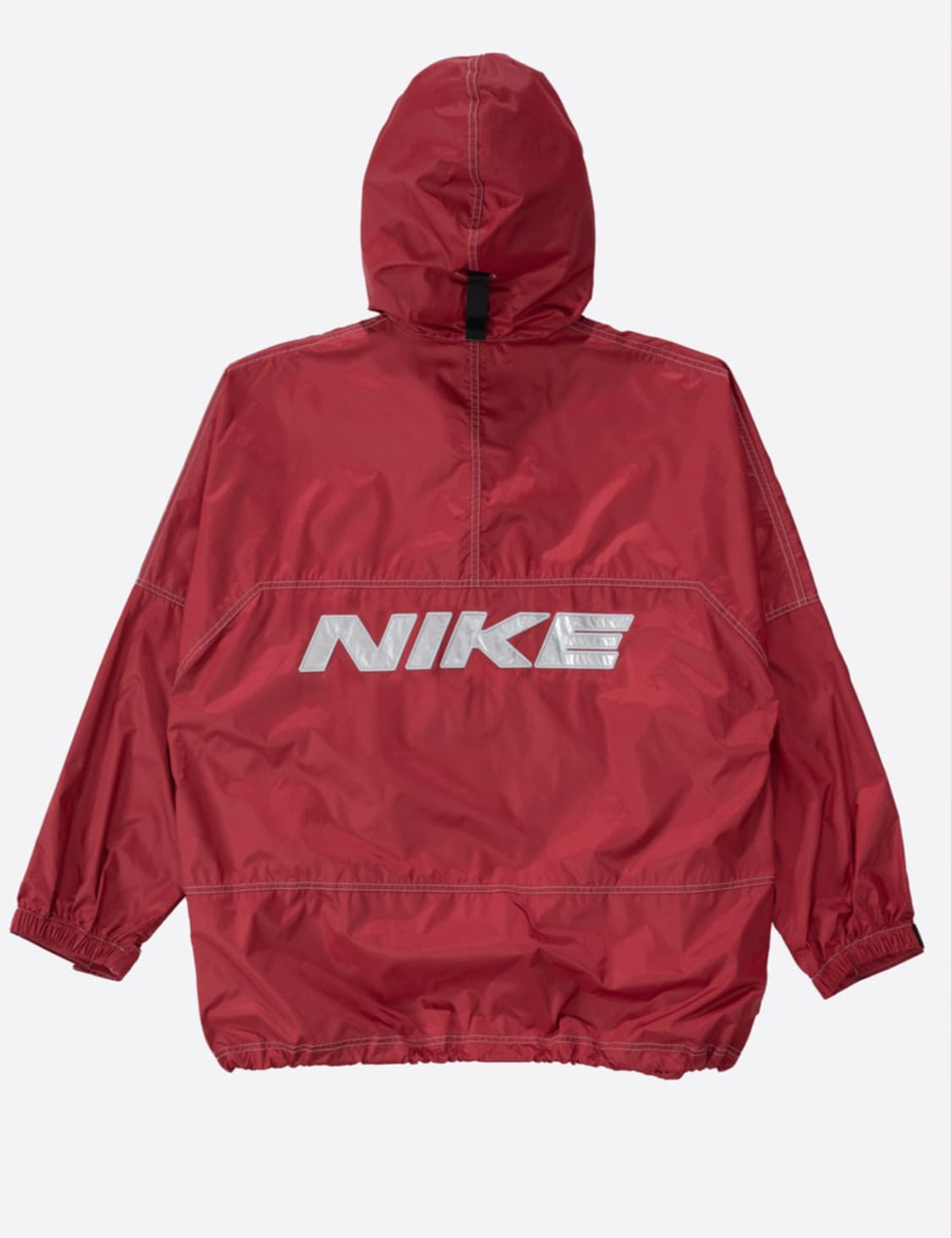 90s 나이키 레드 아노락 후드 바람막이 상품이미지2