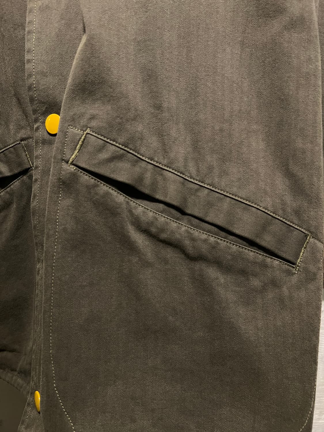 [M]Sugar Cane 슈가케인 Stormy 그레이 HBT 코치자켓 상품이미지4