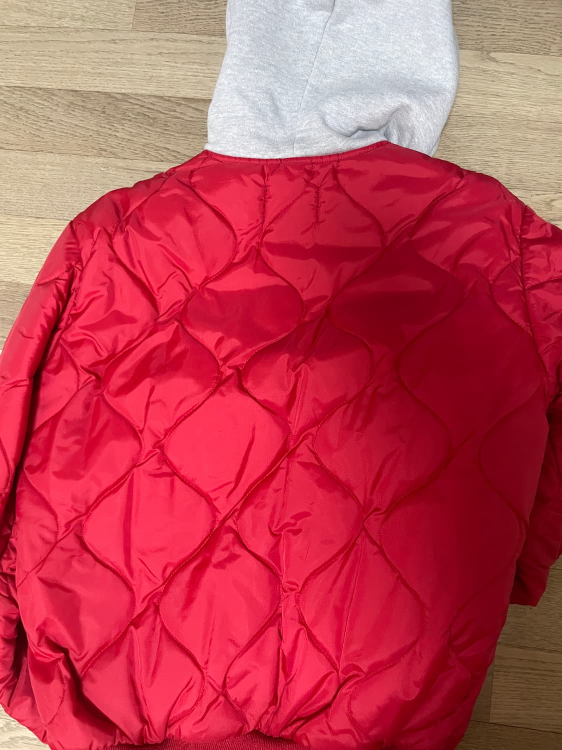 빈티지 폴로 후드패딩자켓 상품이미지4