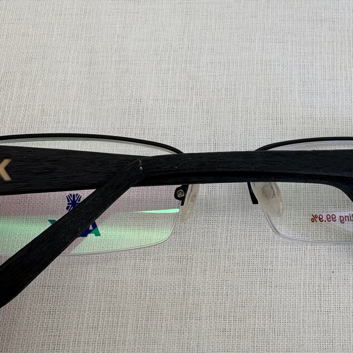 [급처]ASK 블랙 우드 반무테(하자o) 상품이미지7