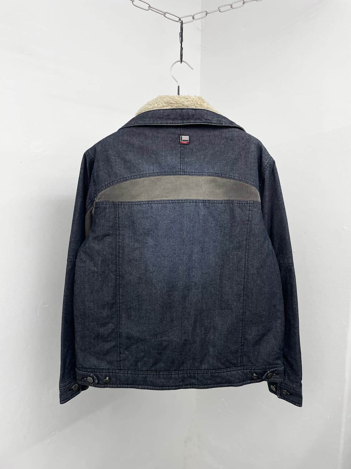 푸부 데님 믹스 보아 워크자켓 상품이미지10