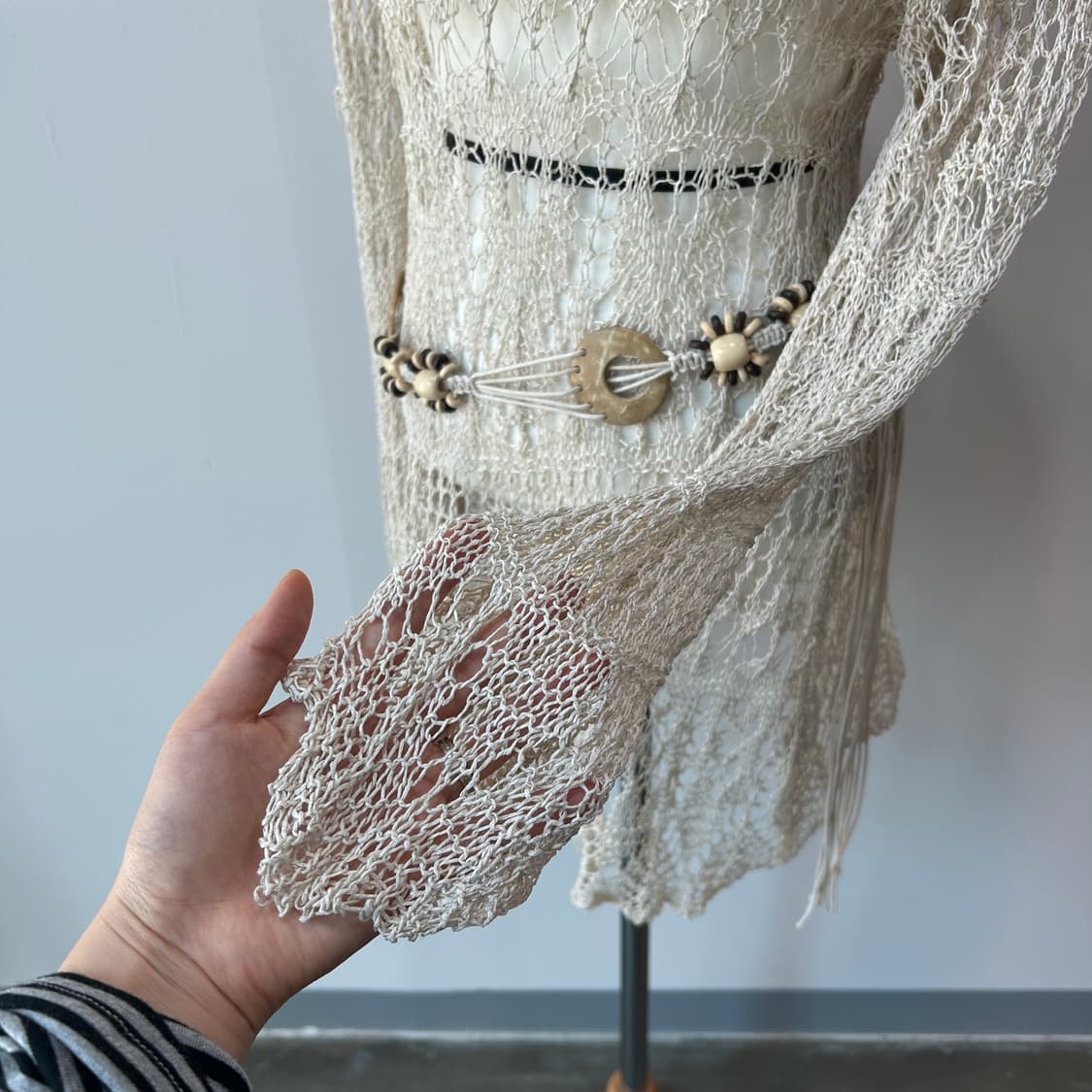 그런지 crochet loose knit 상품이미지4