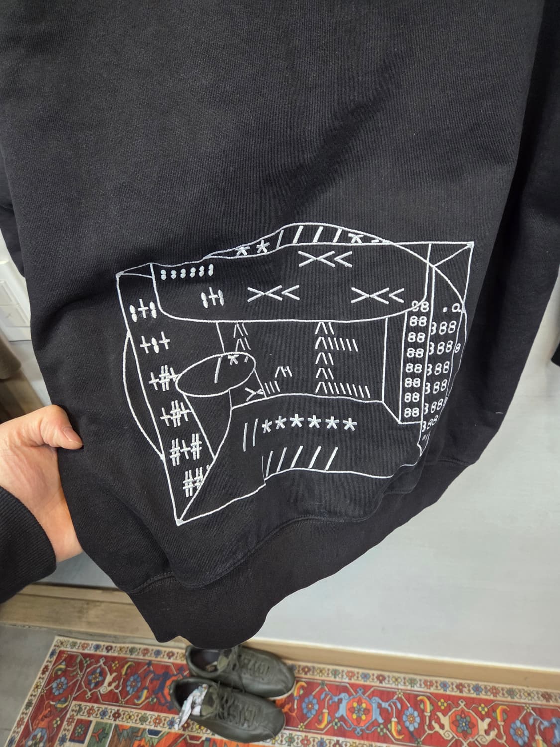 카브엠트 빅크루넥 맨투맨 xl 오버핏 상품이미지3